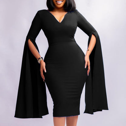 Women Dress Women's Autumn and Winter Dress